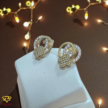 Bông tai vàng màu (mã BT 82412)